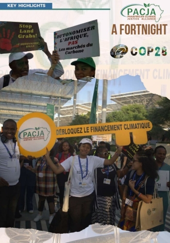 Key Highlights of PACJA Actions at COP28