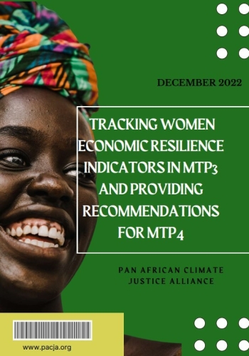 Tracking Women Economic Resilience Indicators In MTP3 And Providing Recommendations For MTP4